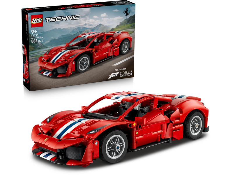 LEGO TECHNIC Samochód Ferrari 488 Pista 42235