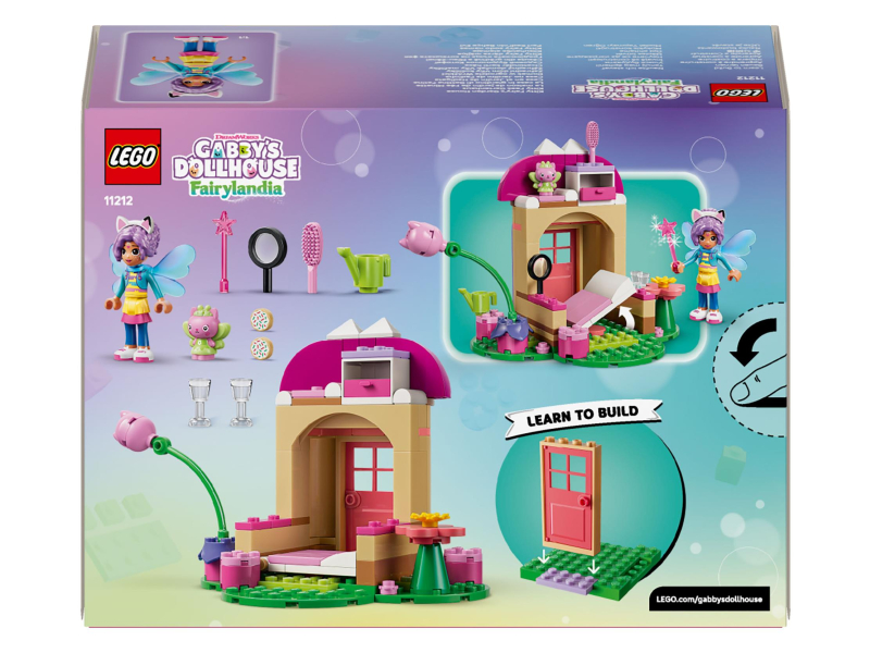 LEGO KOCI DOMEK GABI 11212 Domek w ogrodzie Wróżkici