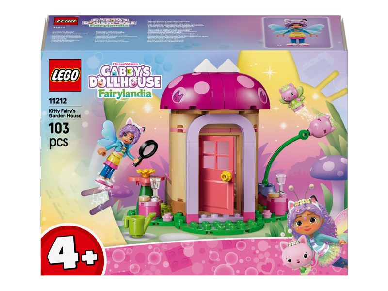 LEGO KOCI DOMEK GABI 11212 Domek w ogrodzie Wróżkici