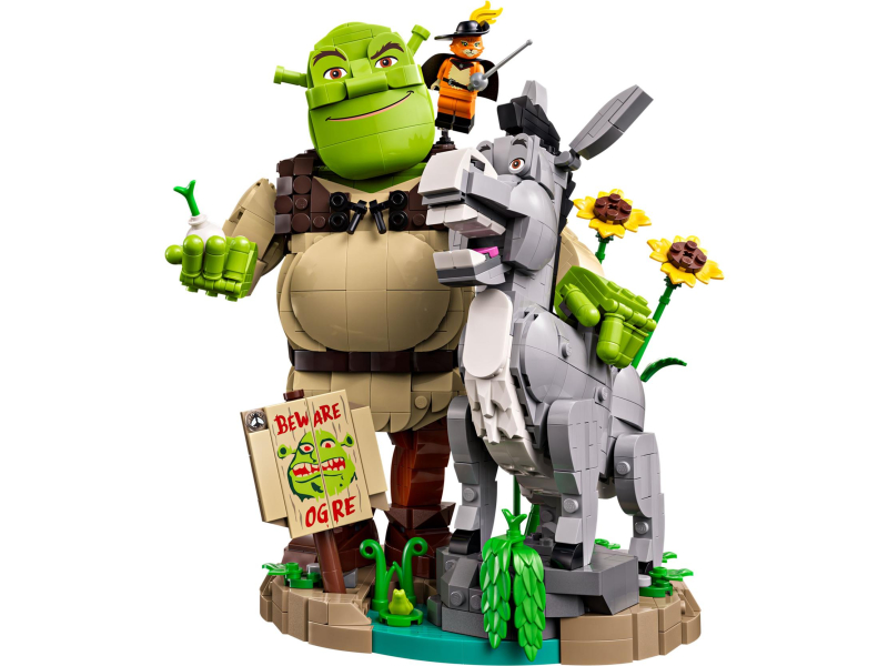 LEGO 72423 Shrek, Osioł i Kot w butach