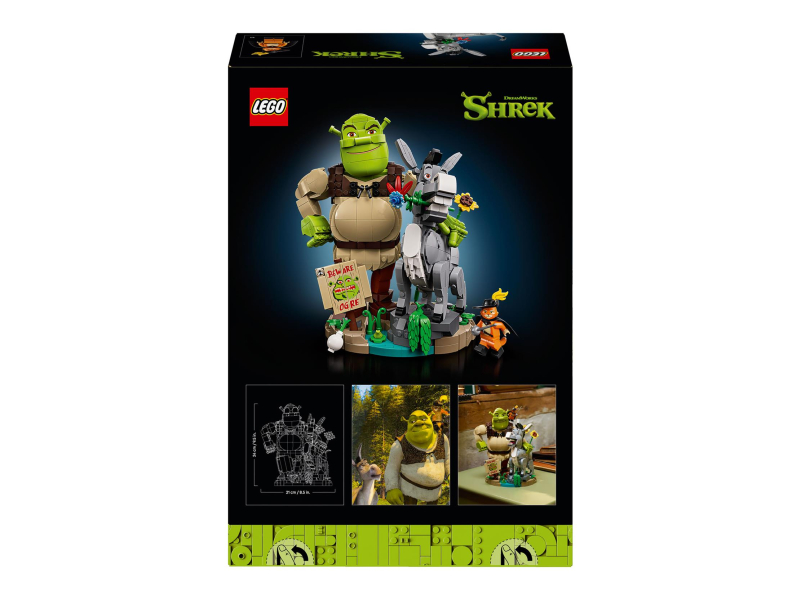 LEGO 72423 Shrek, Osioł i Kot w butach