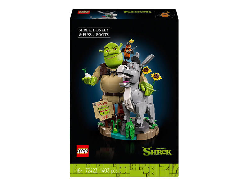 LEGO 72423 Shrek, Osioł i Kot w butach
