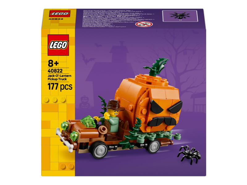 LEGO ICONIC 40822 Kürbis-Pickup