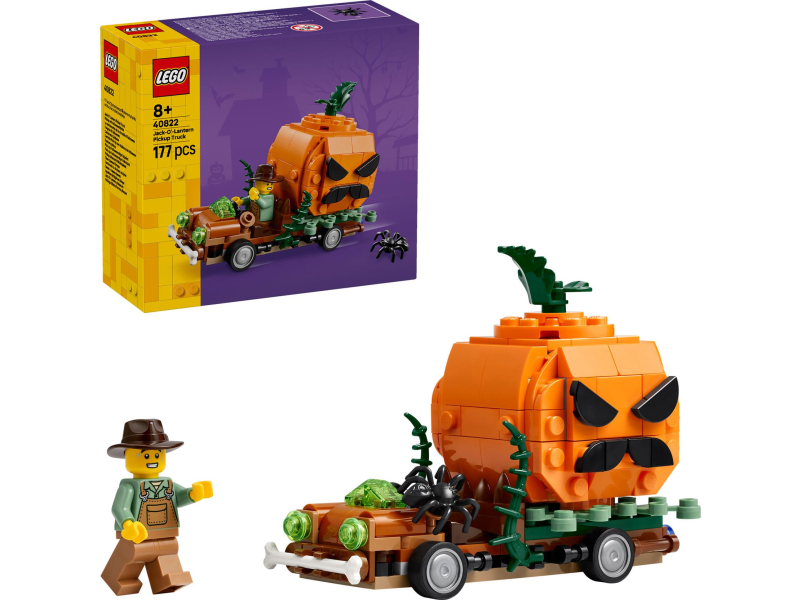 LEGO ICONIC 40822 Kürbis-Pickup