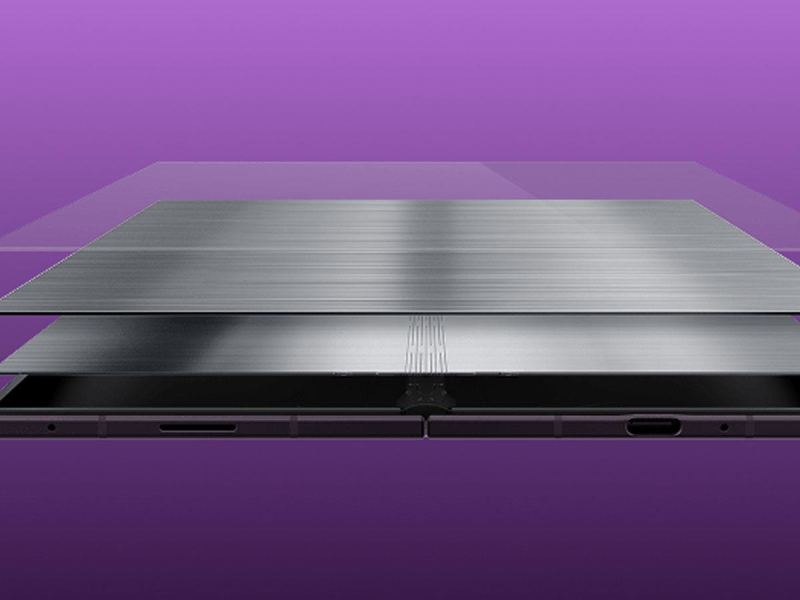 Samsung Galaxy Z Fold 8 Ultra Violett