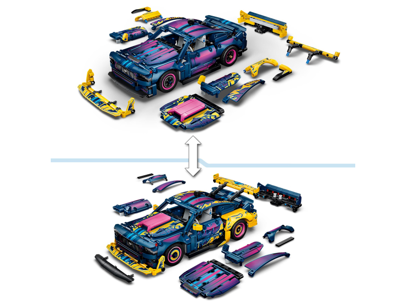 LEGO TECHNIC 42236 Werkstatt Tuning: Ford Mustang GT