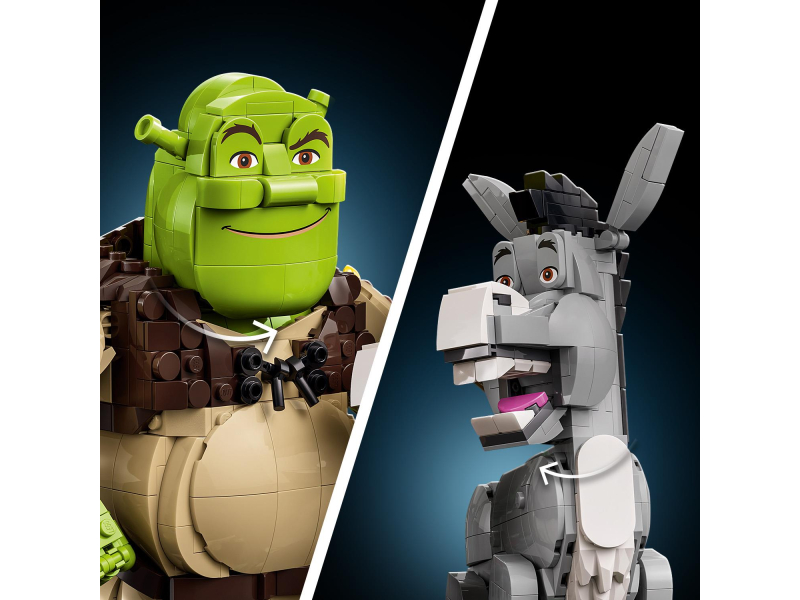 LEGO 72423 Shrek, Osioł i Kot w butach