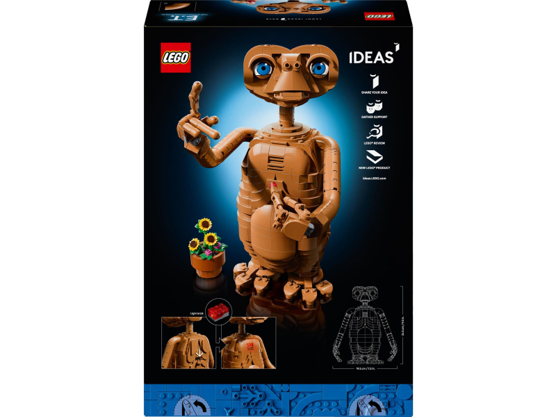 LEGO IDEAS 21370 E.T. der Außerirdische