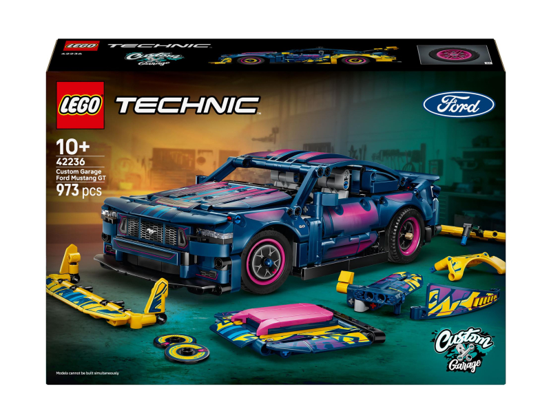 LEGO TECHNIC 42236 Werkstatt Tuning: Ford Mustang GT