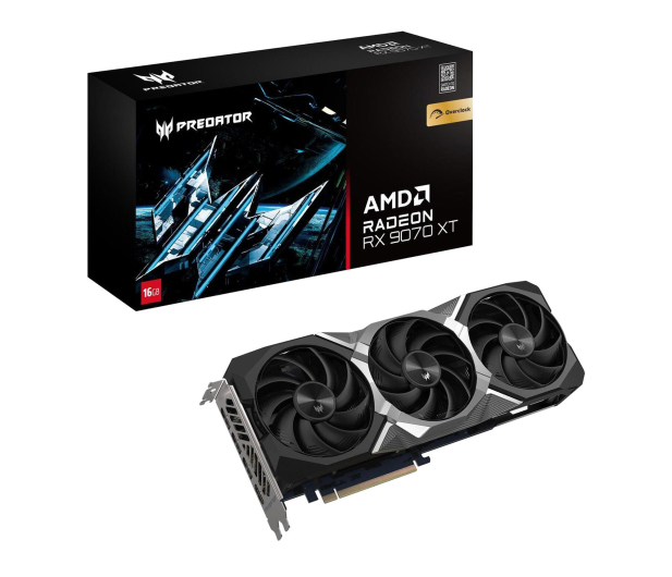 Acer Radeon RX 9070 XT Predator BiFrost OC 16GB GDDR6