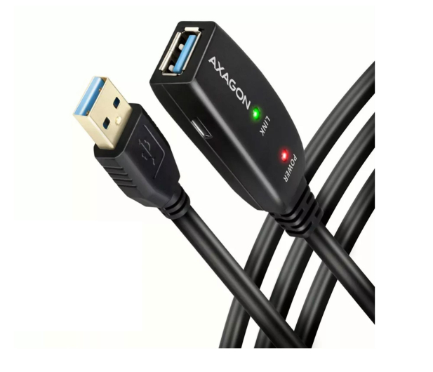 Axagon ADR-305, USB 3.2 Gen 1 A-M - A-F, Repeater-Kabel, 5m