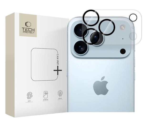 Tech-Protect Cam Fit+ für iPhone 17 Pro Max Clear