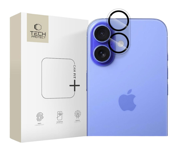 Tech-Protect Cam Fit+ für iPhone 17 Clear