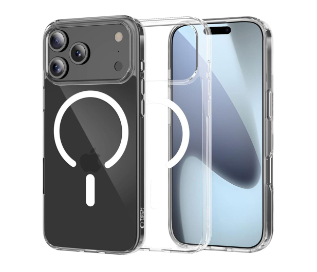 Tech-Protect Flexair Hybrid Magsafe do iPhone 17 Pro Max Clear