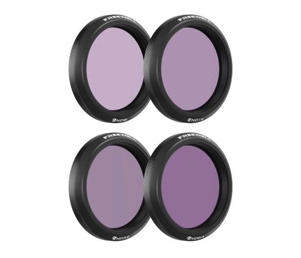 Freewell Standard Day 4er-Pack für DJI Osmo Action 5 Pro