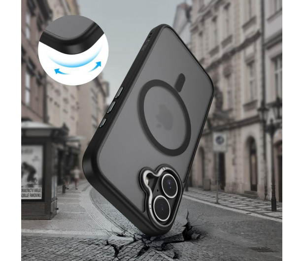 Tech-Protect Magedge Magsafe für iPhone 17 Matteschwarz/Gunmetal