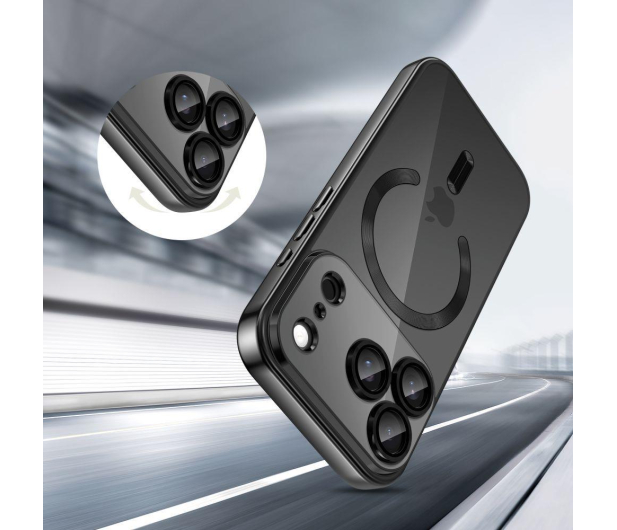 Tech-Protect Magflex MagSafe für iPhone 17 Pro Glänzend Schwarz